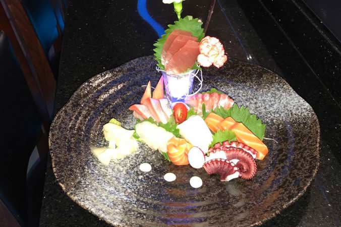OKAMI JAPANESE RESTAURANT on X: The sushi and sashimi platter is full of  beautiful blushing salmon and tuna that literally melts in your mouth. Your  favorite sushi rolls are on there, too.