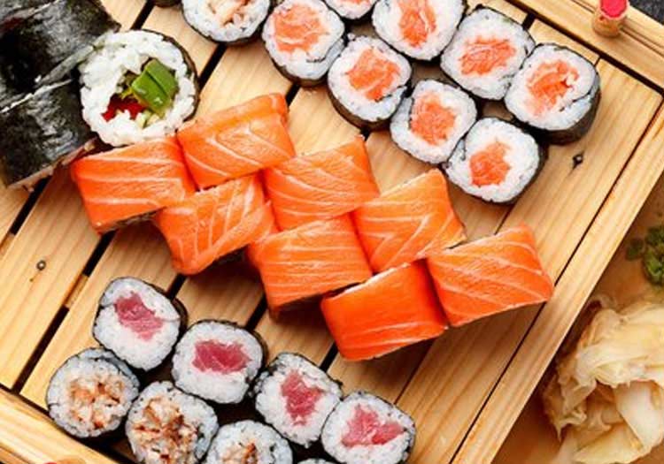OKAMI Japanese Restaurant - Try the Sushi & Sashimi Platter! Rich  assortments of traditional Japanese sushi rolls, nigiris and sashimi. #okami  #okamirestaurant #sashimi #sushi #sushi #nigiri #teriyakichickenroll  #cookedtunaroll #tempuraprawnroll